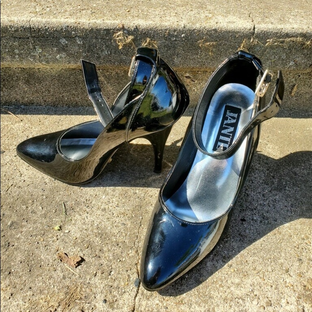 Black heels used for Halloween/theater costumes